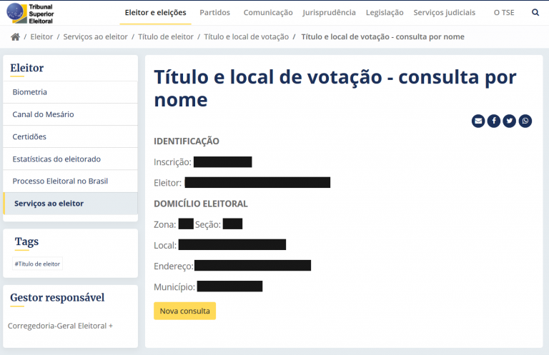 Como Consultar O Título De Eleitor E Verificar O Local Para Votar ...